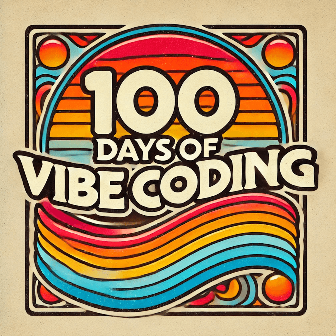 100 Days of Vibe Coding Logo